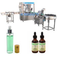 30ml 60ml Automatic serum bottle filling machine, spray perfume filling line for  lass dropper bottles